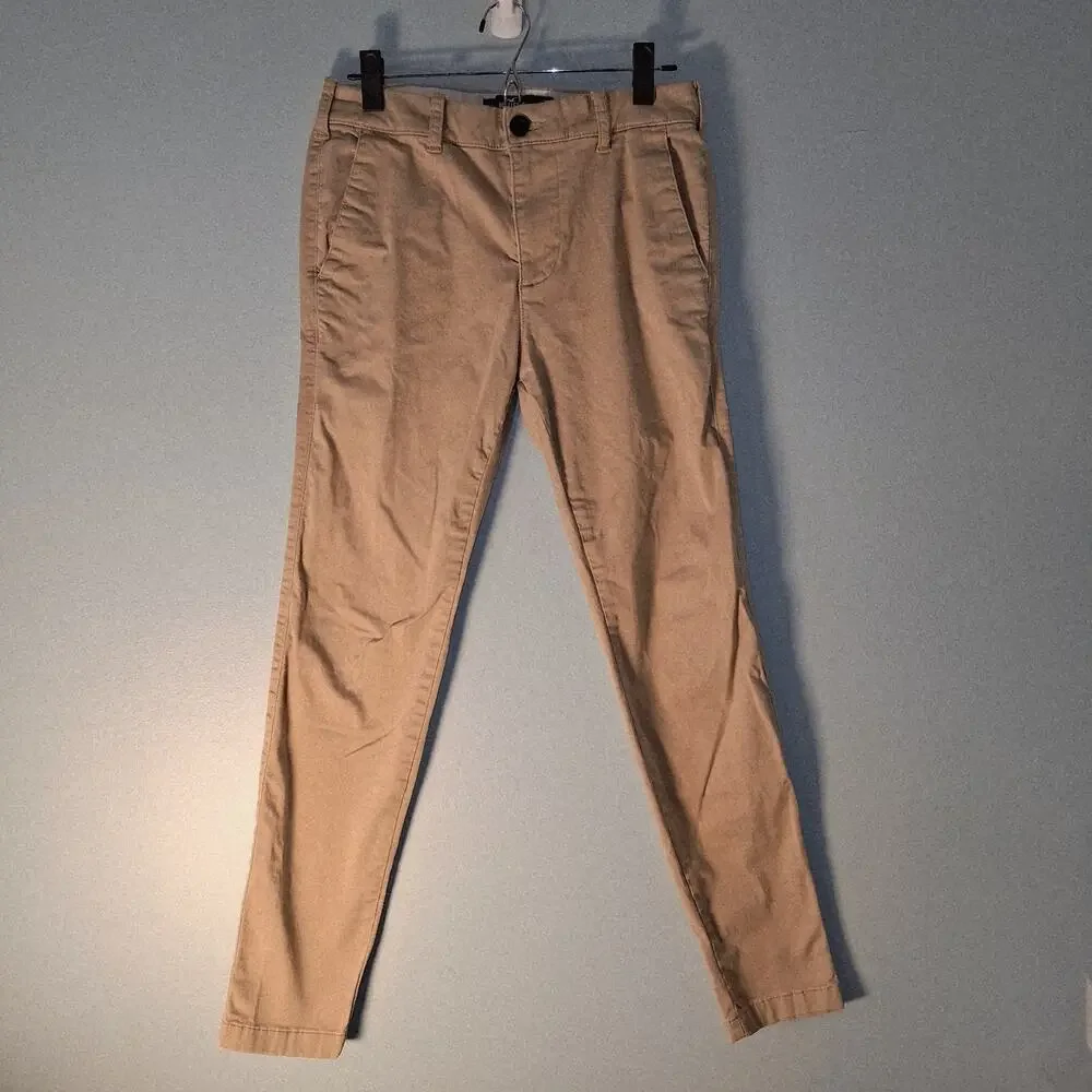 Hollister Super Skinny Chino Khaki Men's Pants Advanced Stretch Size 30/32